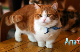 The munchkin cat has a wonderful character.