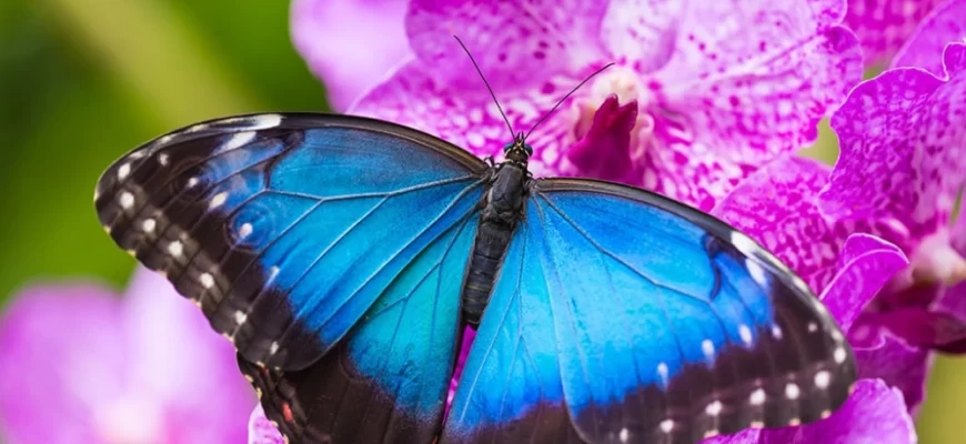 Blue Morpho Butterfly