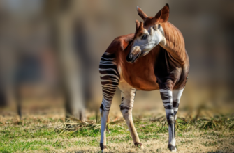 The Okapi is the only living relative of the giraffe.