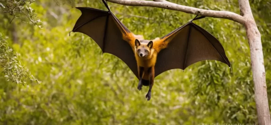 The Golden-crowned Flying Fox