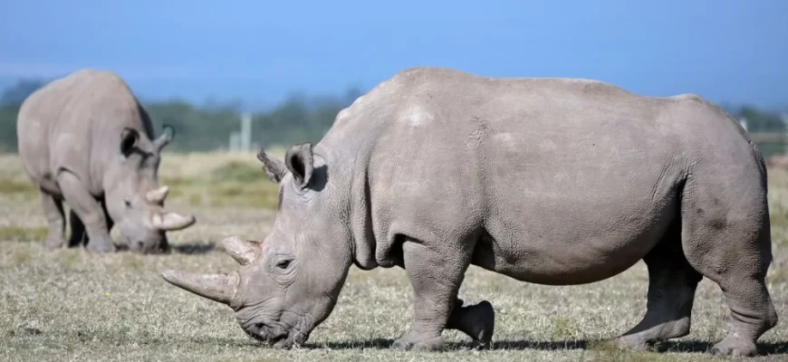 The Northern White Rhinoceros