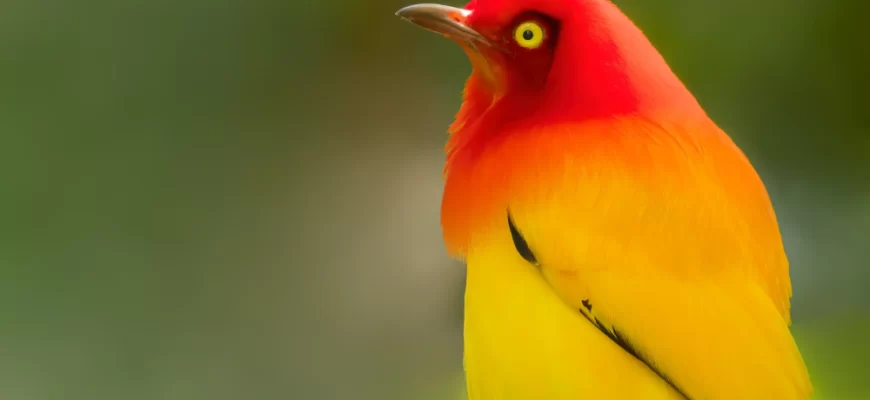 Flame Bowerbird