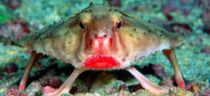 Red-Lipped Batfish