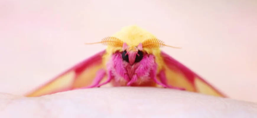 Rosy Maple Moth