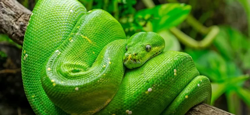 The Green Tree Python